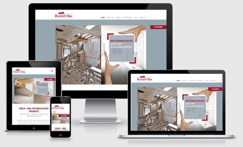 Website von Brunsch Bau GbR