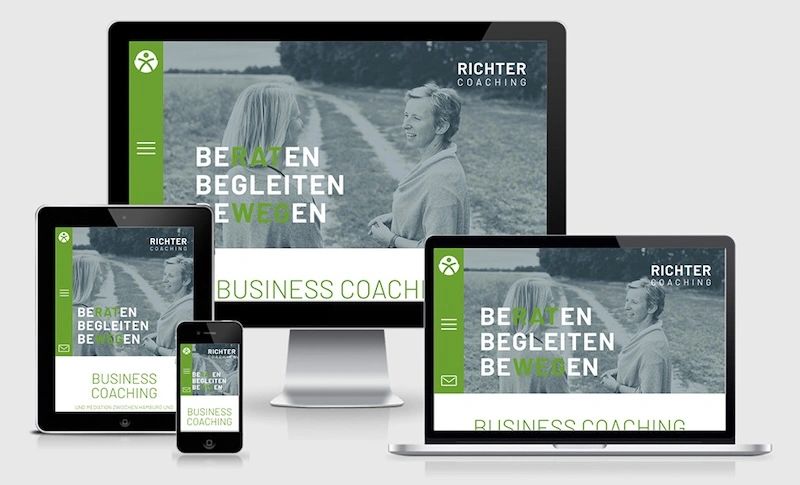 Website von Richter Coaching