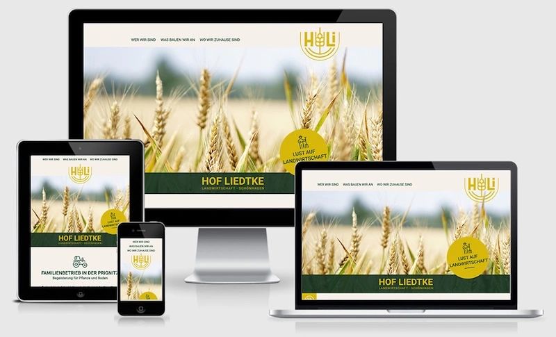 Website von Hof Liedtke