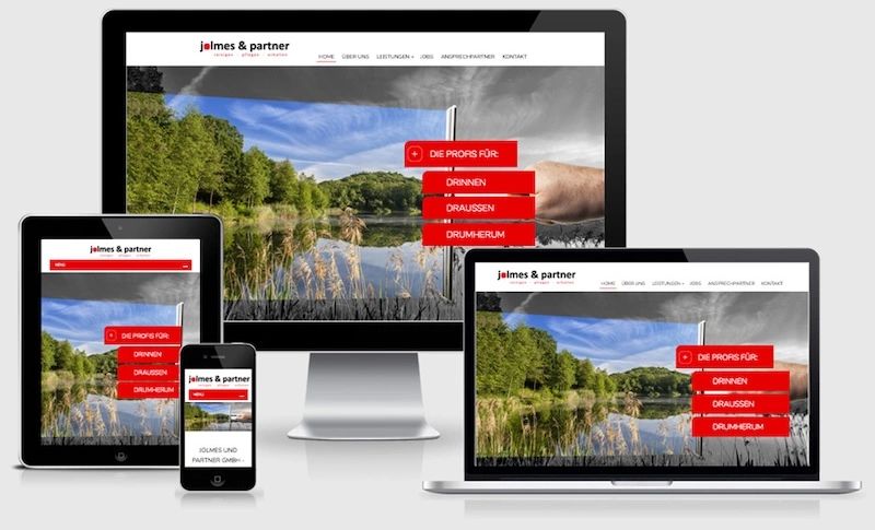 Website von Jolmes & Partner GmbH