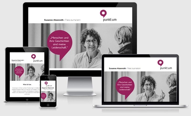 Website von Freie Journalistin - Susanne Atzenroth