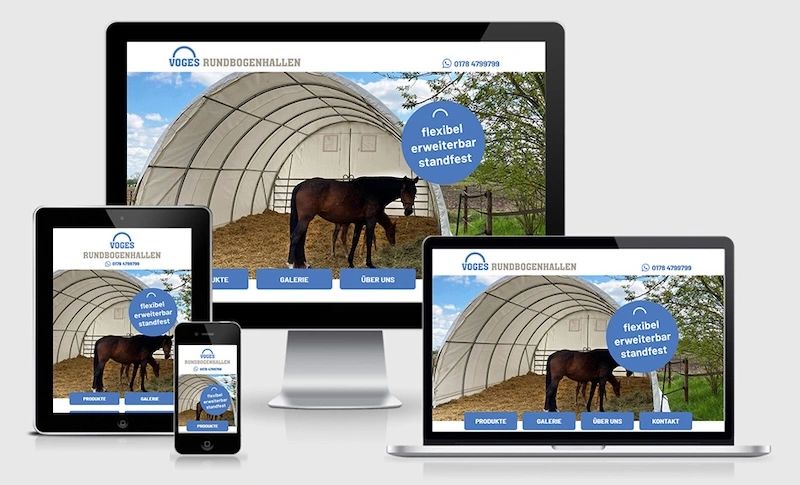 Website von Voges GmbH