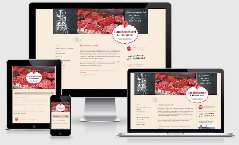 neue Website