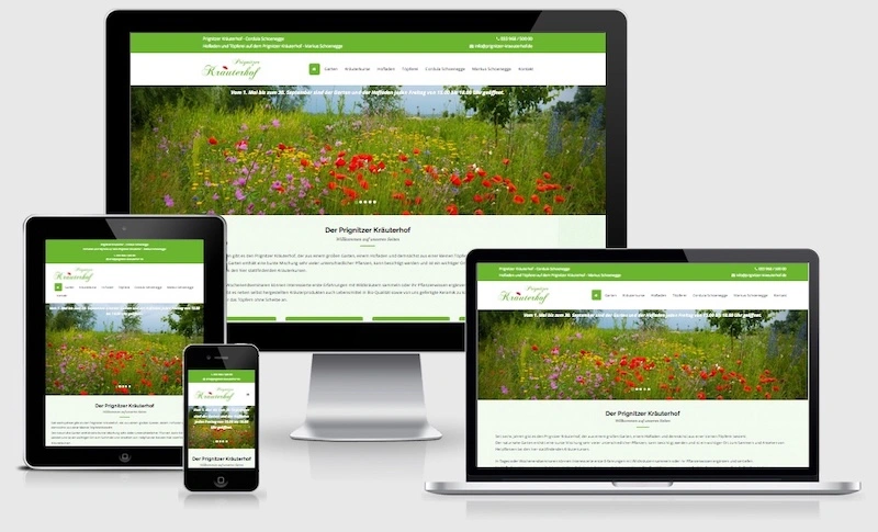 neue Website