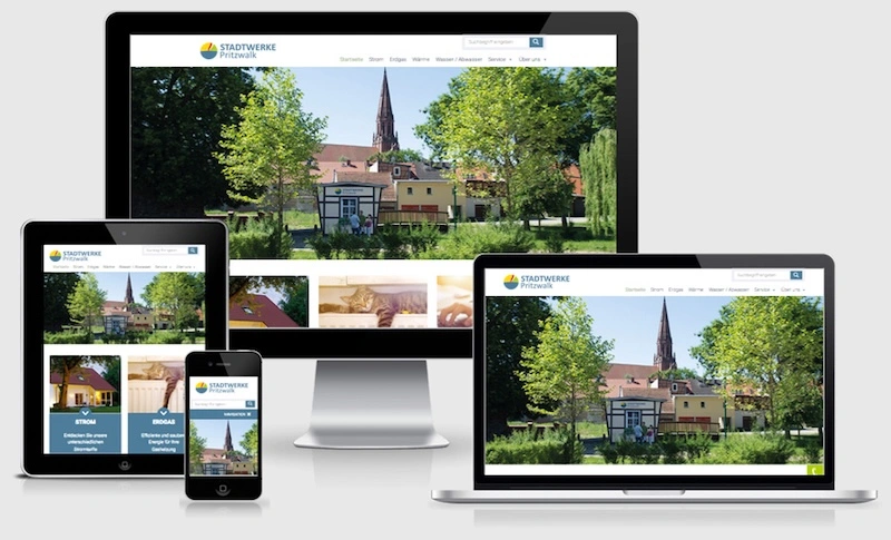 neue Website